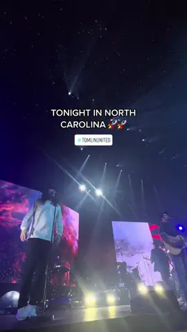 NIGHT 5 of the Tomlin UNITED tour 🚀🚀 #tomlinunited #hillsongunited #fyp #livemusic #christian #tour #nc #greensboro