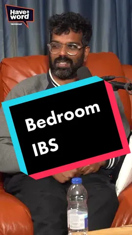 Bedroom IBS #bedroom #bed #podcast #haveawordpod #fypシ #fyp #foryou #ibs #foryoupage #romeshranganathan