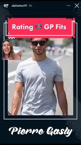 Pierre GAINSly 😤 #likedbypierregasly #pierregaslyfan #azerbaijangrandprix #azerbaijangp2022 #shelovesf1