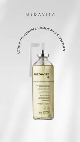 Medavita Lotion Concentree Homme pH3.5 treatment is a male anti-hairloss intensive treatment. Recommended  to all man scalp types, especially  atonic with  slow capillary  circulation.#Medavita #medavitaofficial #medavitalotionconcentree #lotionconcentree #antihairlosstreatment #malehairloss #malehairlosstreatment
