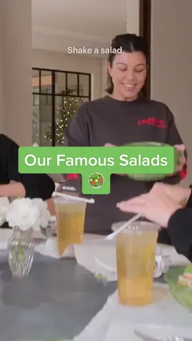 Have you shook our salads yet? #healthnut #kardashiansalad