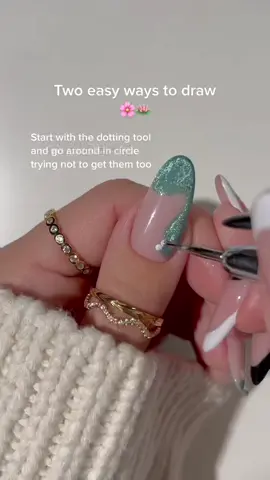 How to 🌸🌼 💅🏻 #DIY #LearnOnTikTok #nails #nailart