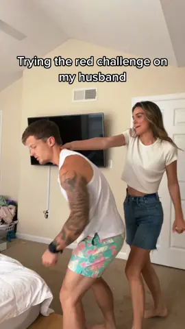 THAT DID NOT GO AS PLANNED 😭🤣 IB: @Aileenchristineee #redchallenge #trend #react #reaction #surprise #prank #pranks #challenge #fyp #4u #viral #husbandwife #couple #couplegoals #relatable