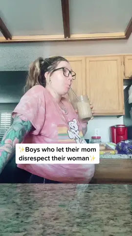 Notice how i said ✨boys✨. Because a man would never allow his woman to be disrespected by anyone. #foryou #fyp #foryoupage #viral #pregnancytiktok #Karen #MIL #Toxic