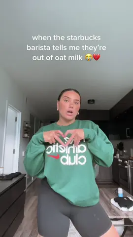 heart shattered #oatmilk #starbucks #imheartbroken #coffeetiktok #bayarea