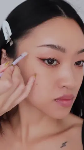 my everyday makeup routine lately #makeuptutorial #monolidmakeup #makeupinspo #wingedeyeliner