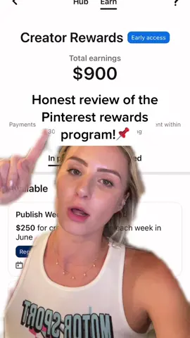 Honest review of the Pinterest rewards program! 📌 #pinterestrewards #pinterestgirl #tampa #fyp #foryou #tampainfluencer #tampacontentcreator #stpeteinfluencer #tampagirl #germanblogger #germaninfluencer #karlsruhe #geislingen #earnmoneywithsocialmedia #rewardsprogram #tampasocialmedia #tampamarketingagency