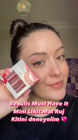 Beaulis Minileri deniyoruzz👀 #beaulis #beaulisruj #gratisindirimi #fyp #keşfet