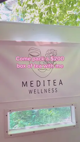 always good vibes when blending & sending tea 😌 #SmallBusiness  #packanorderwithme #packagingorders #herbaltea #pinkaesthetic #highvibe #drinktea