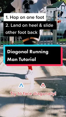 Diagonal Running Man Tutorial