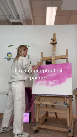 For the love of art!! 👩🏼‍🎨💖 #emergingartist #oilpainter #canadianartist #fyp #risingartist #artistsoftiktok #artstudent