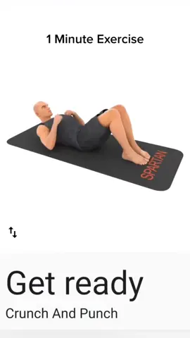 Crunch and Punch - #tiktok  #exercise #workout  #viral  #viralvideo #challenge #challengeaccepted