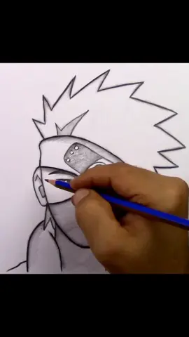 #drawing #sketch #comment #fyp #art #craft #kakashi #anime