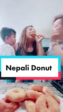 Can’t resist!!! #nepalidonut #nepalitiktok #tiktoknepal #donuts #cookofthefamily #viralmaa #thomisala