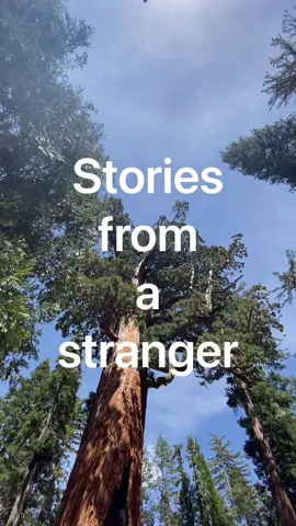 Every stranger has a story, let’s start listening <3