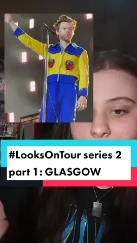 LOOKS ON TOUR SERIES TWO PART 1: GLASGOW #hslot #harrystyles #CatchChobaniOatmilk #fyp #foryoupage