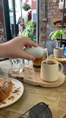 the morning doesn’t start until that first cup ☕️  #coffeeaddict #coffeetiktok #coffeetime #coffeeshop #coffeebeats #coffeeshopstories #cutecoffeeshops