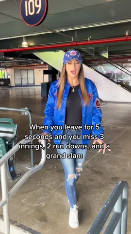 The most important things always happen right when you look away 😂 #mets @Natalie Rose