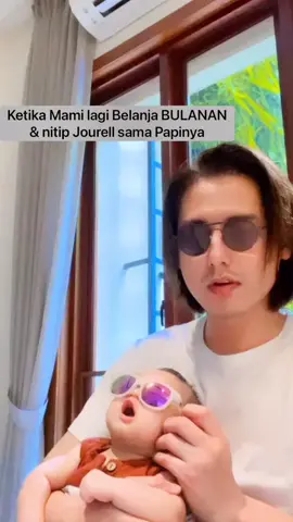 Mami cepet pulang ya 😁✌🏻🙏🏻#RogerChikaJourney