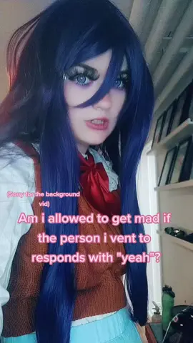 i really need to know if I'm overreacting or not because i genuinely don't know😭/srs #yuri