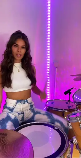 A year and a half later omg 💜 #high #femaledrummer #girldrummer #fypシ