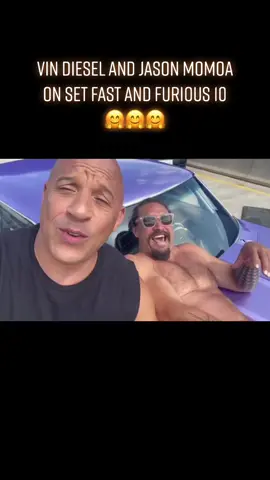Vin Diesel and Jason Momoa on set Fast and Furious 10 🤗🤗🤗 #movie #film #bts #behindthescenes #vindiesel #jasonmomoa #movie #film #funny #laugh #fyp #fy #viral #tiktok #foryoupage #fypシ゚viral #hopper1972