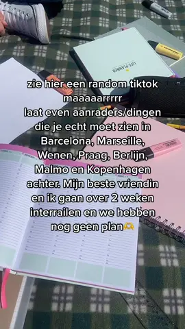 als je tips ofzo voor interrail hebt laat ze ook achter!!🥰 #interrail #interrailing #interrail2022 #barcelona #marseille #wien #prague #berlin #malmo #copenhagen