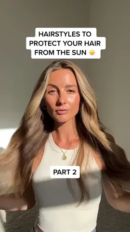 PART 2: Pretty hairstyles that also protect your scalp from sun exposure! #Hairburst #SummerHairstyles 🙌🏼☀️ P.S. Don’t forget to spray the Volume & Growth Elixir to protect from UV damage & boost volume! 💗 #HairTok
