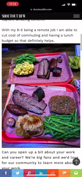 1st Article-Foodie Feature! #shoutoutdfw #Foodie #dallasfoodie #checkthisout #blessed #fy