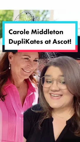 The #DuchessofCambridge isn’t the only Middleton known to copy+paste her style 😅 #katemiddleton #carolemiddleton #royaltea #royal #royalfashion #royalstyle #katemiddletonstyle