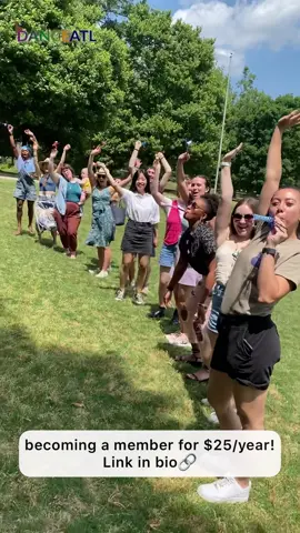 DanceATL just turned three years old and we are in full celebration mode! Help us celebrate by becoming a member for just $25/year. Our goal is to reach 200 members by the end of the month and with your support we can do it🥳  Visit danceatl.org/become-a-member #DanceATL #DanceAtlanta #Dance #Atlanta