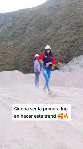 Hacer este trend con mi EPP no es tan fácil como parece 👷🏽‍♀️🔥