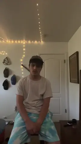 just sitting in a stool