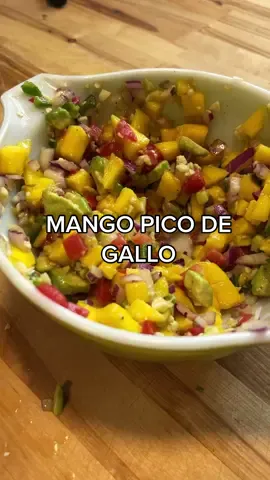 Mango Pico de Gallo.