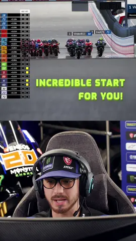 A head to head between @lorenzodaretti and @michaelamara13 at the Sachsenring 🔥 #motogp #germany #motogpesport