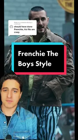 #greenscreen Reply to @randledandleday Reply to @randledandleday  How to get Frenchie’s The Boys look! #style #fashion #theboys