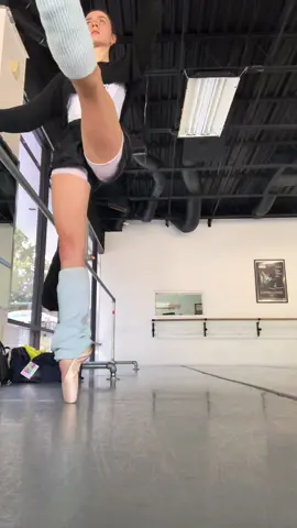 #ballet #dance #ballettok #ballerina #pointeshoes #barre #fyp #ItsGreatOutdoors #legwarmers #asmr