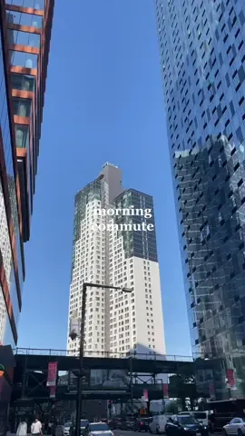 quick lil morning commute #commute #work #worklife #office #nyc #commuterlife