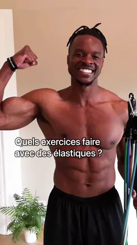 Récap des meilleurs exercices avec élastiques 🦾 #elastique #musculation #homeworkout #resistancebands #Fitness
