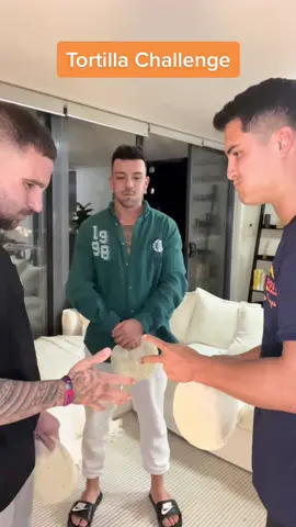 Tortilla Challenge.. rule number 1. Never trust your friends 😂😂😂 #thelifeofbrentandal #tortillachallenge #TortillaTrend #tortillaslap #fyp #tiktokchallenge #TikTokTrends #tiktoktrending #brentvitiello #alperkins #mafs