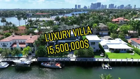 Biệt thự ven sông ở Florida, Mỹ được các kiến trúc sư tài ba thiết kế đẹp lộng lẫy, với đầy đủ tiện nghi cho chủ nhân sở hữu nó giá trị $15,500,000 vào năm 2018 😎😎😎 giờ thì chắc chắn đã tăng giá 👆 #phuongrealestate #foryou #fypシ #luxuryvilla #thietkenoithat