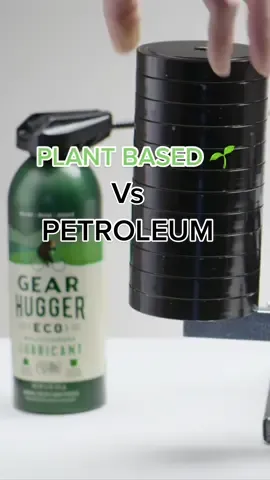 Watch as we prove Gear Hugger has 3X the lubricating power of the leading petroleum brand! Learn more about the insanely cool benefits of plant-based vs petroleum 🤙🌎 #greenteam #plantbasedlubricant #EcoFriendly #gearhugger #earthfriendly