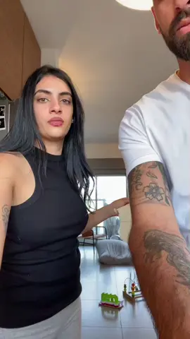 נשבע היא התעקשה שנעשה את האתגר הזה #אישתי #חןבר#דניאל_יונה⚽️🕊 #בישבש