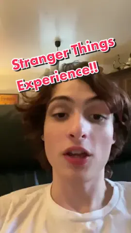 @Fink We love you forever for this 😱💕💕💕 #StrangerThingsExperience #StrangerThings #Netflix #finnwolfhard