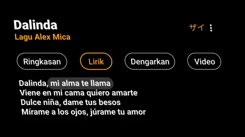 dalinda #lirikgoogle #liriklagu #fyp