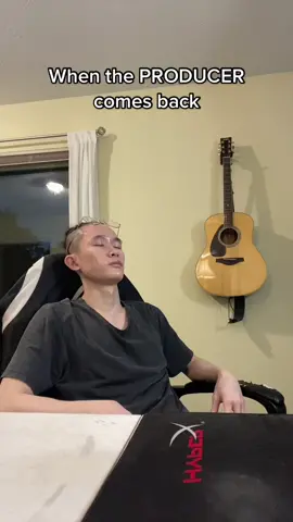 Ah yes I’m definetly recording… #producer #music #musician #guitar #fyp #guitarist