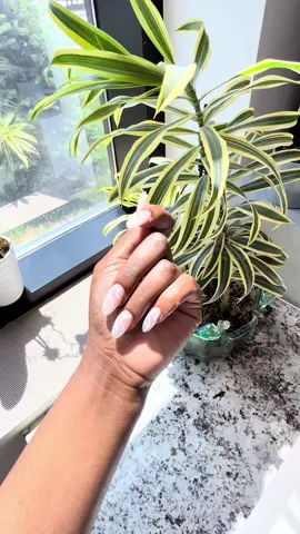 Almond Wavy Nails 🤍😍 #nailinspiration #almondnails #nailtok #nailtech #aesthicvideos