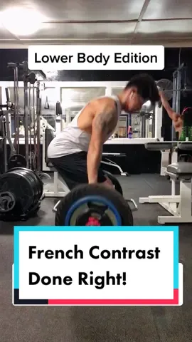 Sooo many people using the French Contrast training method wrong. Use this at least 3-6 weeks before your season starts in order to really PEAK! Best for experienced athletes with years of weightlifting. #frenchcontrast#athletes#speedtraining#athletesoftiktok#sportsperformance#workouttips#GymTok#plyometrics#Soccer#basketball#football#baseball#track#soccertraining#LetsTalkMentalHealth#TikTokDeportes#sportstiktok#FitTok