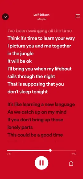 MY LOVE’S SUBLIMINAL #interpol #leiferikson