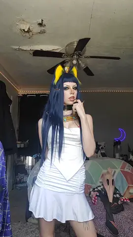 camel by camel 🐪🐫 trending again?? time to bust out the ankha cosplay someone bought me 👀 #fyp #alttiktok #lgbtq #goth #egirl #twitchpartner #ankhaanimalcrossing #ankhadance #ankhacosplay #cosplay